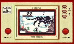 une photo d'Ã©cran de Octopus sur Nintendo Game and Watch